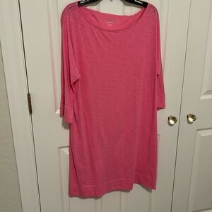 Lilly Pulitzer pink cotton dress. Size XL